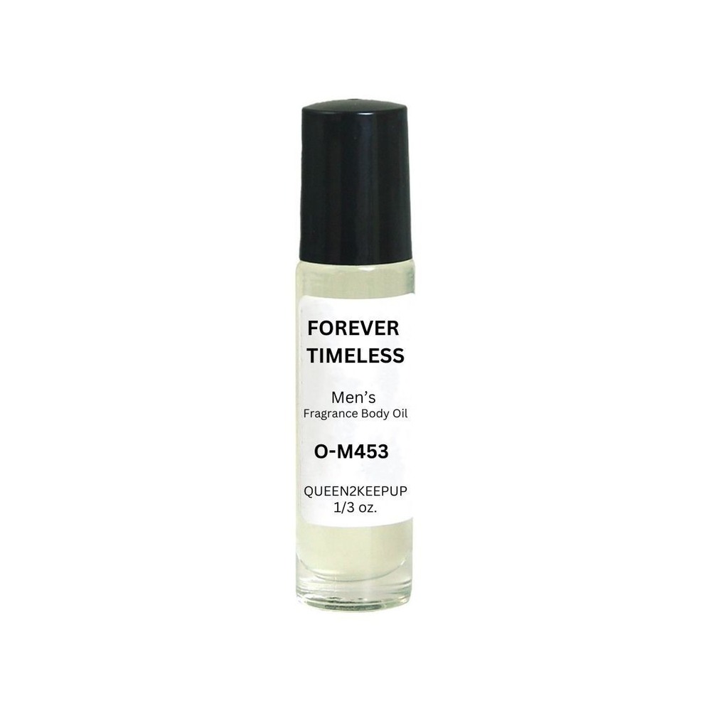 Forever Timeless (Men) Body Oil 10 ml Fragrance All Natural 1/3 oz Roll-On Scent